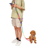 Håndfri Hundesnor Nylon Nem At Gå Med