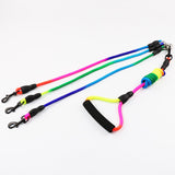 Split Nylon Hundesnor til Tre Hunde