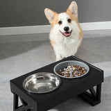 BowWow™ | Højdejusterbar hundefoderstation med langsom fodermulighed