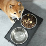 BowWow™ | Højdejusterbar hundefoderstation med langsom fodermulighed