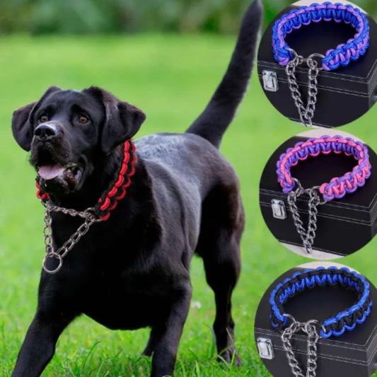 Hunde Halsbånd Nylon Vævet Stærk