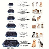 Blødt Hundeseng Åndbar