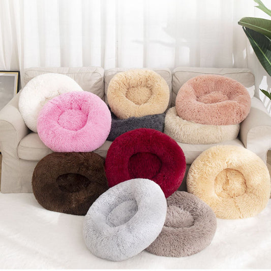 Fluffy™ | Komfortabel Donut Krammeseng til Husdyr